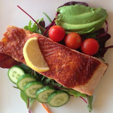 crispy skin salmon featured image